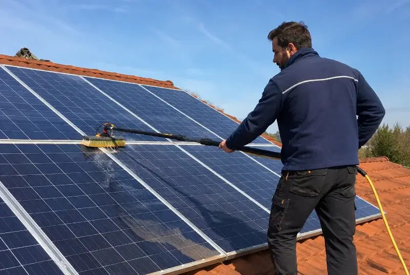 Nettoyage et entretien de panneaux solaires à Balma